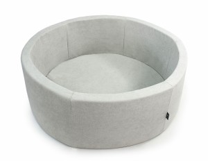 SUCHY BASEN KOŁO 90X30 JASNO SZARY (DOUX)